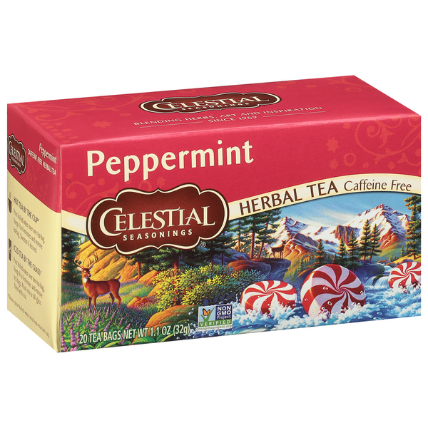 Celestial Country Peach Passion Herbal Tea 20 bags each ~ Lot of 2