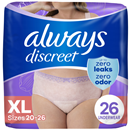 Always Discreet, Women, Maximum, XL