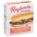 Raybern's Sandwiches, Roast Beef & Cheddar, 2Ct