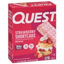 Quest Nutrition Protein Bars, Strawberry Shortcake, 4-2.12 oz