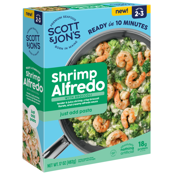 Scott & Jon's Shrimp Alfredo 10-Minute Meal | Hy-Vee Aisles Online