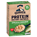Quaker Protein Apple Cinnamon Instant Oatmeal 6-2.11oz. Packets