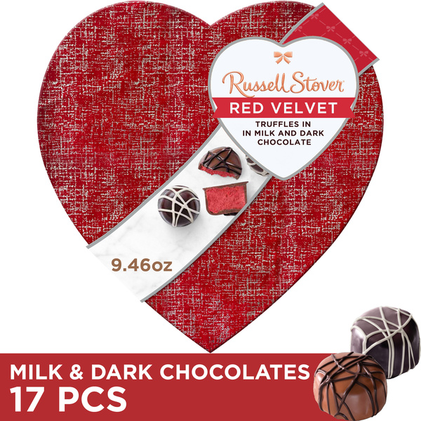 Russell Stover Red Velvet Milk & Dark Chocolate Truffles | Hy-Vee