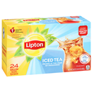 Lipton Iced Black Tea Bags Gallon Size 24 Count