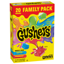 GM Fruit Gushers Strawberry Splash and Tropical Flavors 20-.8 oz Pouches