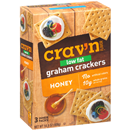 Crav'N Flavor Honey Low Fat Graham Crackers 3Pks