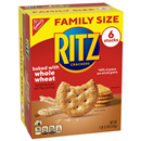 Nabisco Ritz Whole Wheat Crackers, Family Size 6Ct
