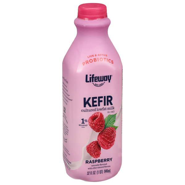 Lifeway Kefir Raspberry Lifeway Raspberry Kefir | Hy-Vee Aisles Online Grocery Shopping