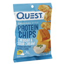 Quest Ceddar & Sour Cream Flavor Protein Chips