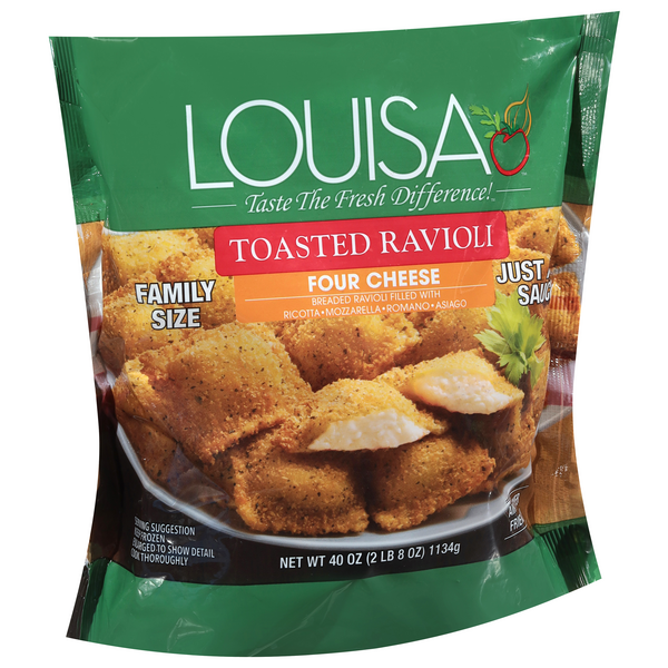 Louisa Ravioli, Toasted, Four Cheese  Hy-Vee Aisles Online Grocery Shopping