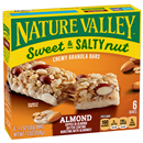 Nature Valley Almond Sweet & Salty Nut Granola Bars 6-1.2 oz Bars
