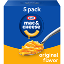 Kraft Original Mac & Cheese Macaroni and Cheese Dinner 5Pk