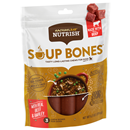 Rachael Ray Nutrish Soup Bones Real Beef & Barley Flavor Chew Bones for Dogs 3Ct