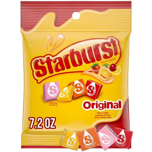 ★ BITTER CELLS★ Joy Candy T-White B254TS21WH Starburst Starburst Original Fruit Chews Chewy Candy | Hy