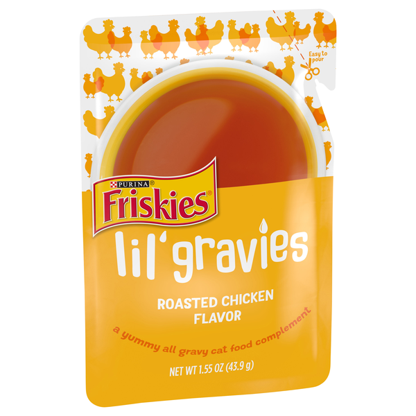 Purina Friskies Lil Gravies Cat Food Roasted Chicken Flavor Hy