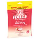 Halls Breezers Creamy Strawberry Drops Economy Pack