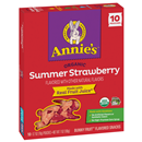 Annie's Fruit Flavored Snacks, Organic, Summer Strawberry, 10-0.7 oz Pouches