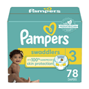 Pampers Swaddlerss Active Baby Size 3 Dipers