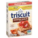 Triscuit Crackers, Roasted Garlic Family Size