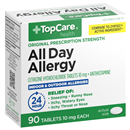Topcare Original Prescription Strength Tablets 10 Mg All Day Allergy