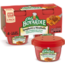 Chef Boyardee Spaghetti & Meatballs, 4-7.5 oz Bowls