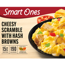 Smart Ones Tasty American Favorites Cheesy Scramble with Hash Browns