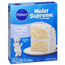 Pillsbury Moist Supreme Cake Mix, Creamy Vanilla