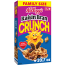 Kellogg's Raisin Bran Crunch Original Cereal, Family Size