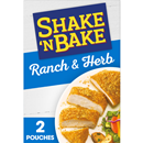 Kraft Shake 'N Bake Ranch & Herb Seasoned Coating Mix 2Ct