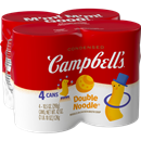 Campbell's Double Noodle Condensed Soup 4-10.5 Oz
