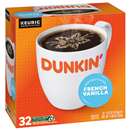 Dunkin' Coffee, French Vanilla, K-Cup Pods 32-0.37 oz