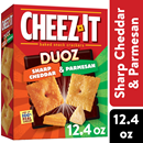 Cheez-It Duoz Sharp Cheddar & Parmesan Baked Snack Crackers