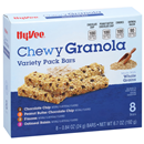 Hy-Vee Chewy Granola Variety Pack Bars 8-0.84 oz Bars