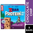 CLIF Kid ZBAR Protein, Chocolate Chip 5-1.27 oz Bars