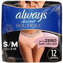 Always Discreet Boutique S/M Maximum Protection Underwear