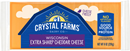 Crystal Farms Wisconsin Extra Sharp Cheddar Cheese