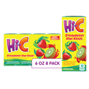 Hi-C Fruit Drink, Strawberry Kiwi Kraze, 8 Pack
