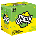 Starry Soda, Lemon Lime Flavored, Caffeine Free 24Pk