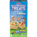 Kelloggs Rice Krispies Crispy Treats, Rainbow 8-0.7 oz Bars