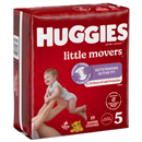 Huggies Little Movers Diapers, Size 5