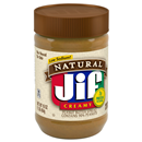 Jif Natural Low Sodium Creamy Peanut Butter