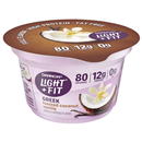 Dannon Light & Fit Nonfat Yogurt Toasted Coconut Vanilla