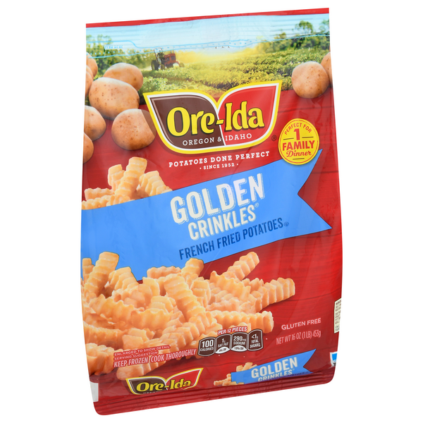 Ore Ida Golden Crinkles French Fried Potatoes 5 lb