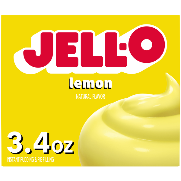 Jell-O Lemon Instant Pudding & Pie Filling | Hy-Vee Aisles Online