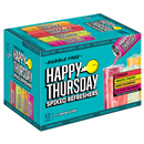 Happy Thursday Bubble Free, Spiked Refreshers, Assorted, 12PK