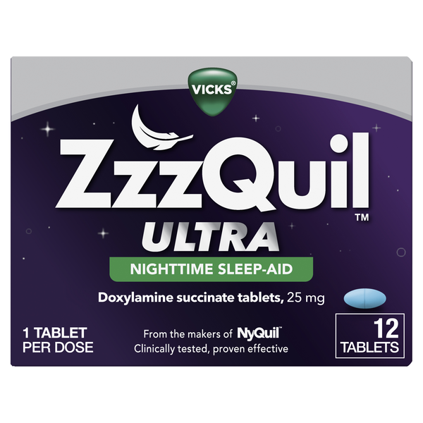 Vicks ZzzQuil Ultra Night Time Sleep-Aid | Hy-Vee Aisles Online