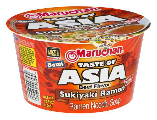 Maruchan Taste of Asia Beef Flavor Sukiyaki Ramen | Hy-Vee Aisles