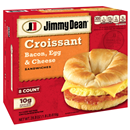 Jimmy Dean Bacon, Egg & Cheese Croissant Sandwiches, 8Ct (Frozen)