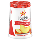 Yoplait Original Harvest Peach Low Fat Yogurt