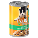 Paws Premium Country Stew Cuts in Gravy Dog Food